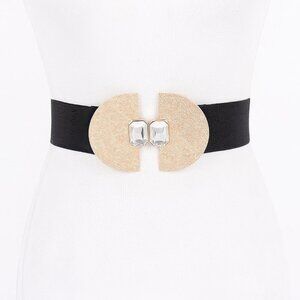 Metal Buckle Elastic Belt